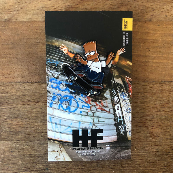 Harold Hunter Enamel Pin