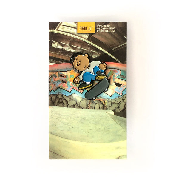 Franklin Campbell at World Park Enamel Pin