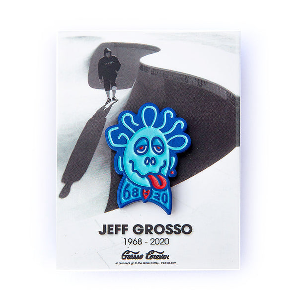 Jeff Grosso Forever Enamel Pin