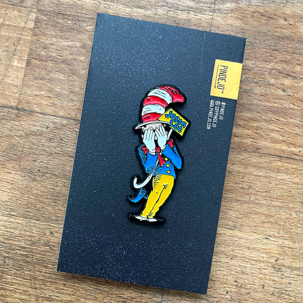 Jason Lee Dr. Seuss Enamel Pin