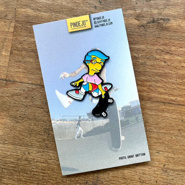 Milhouse as Rodney Mullen
