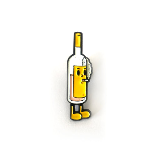Yellow Smoking Wino by Andrew Pommier