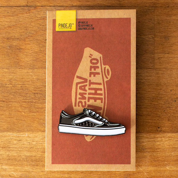 Rowley 1 Enamel Pin in Black