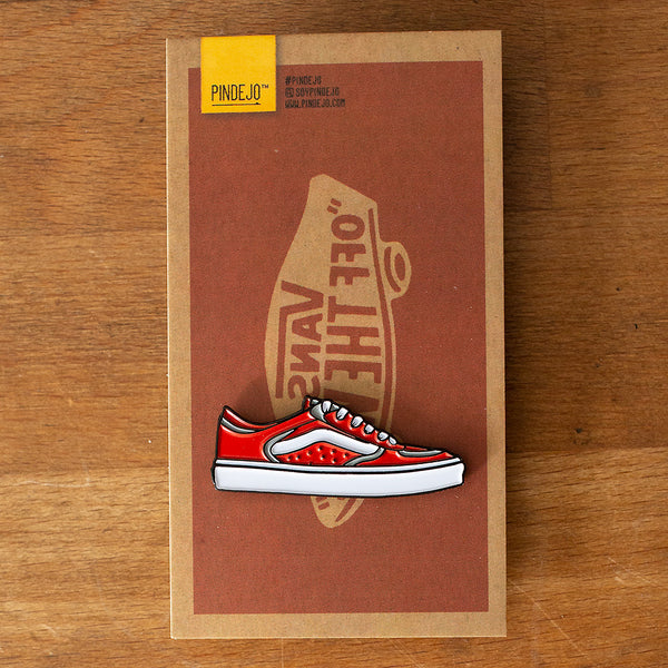 Rowley 1 Lapel Pin in Red