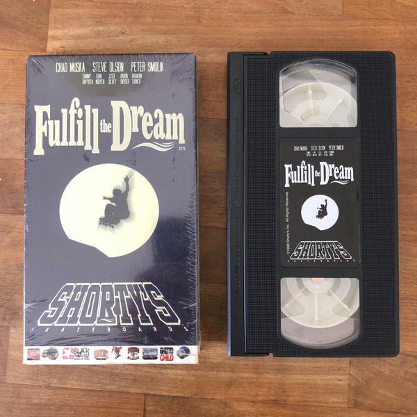 Shorty's Fullfill The Dream VHS - INSANE CLASSIC
