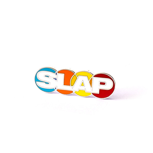 Slap Magazine Enamel Pin by Pindejo