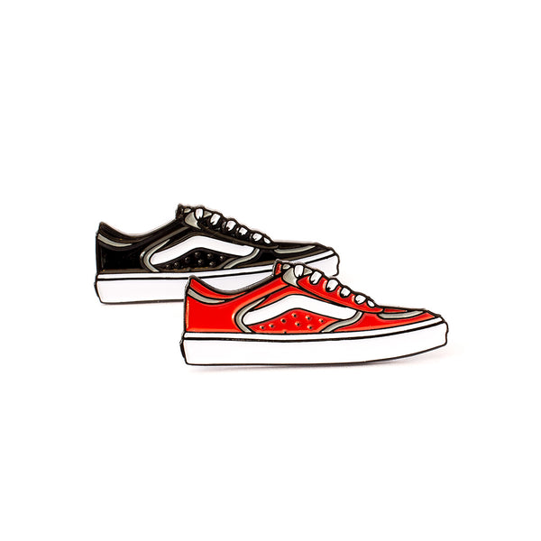 Rowley 1 Enamel Pin in Black