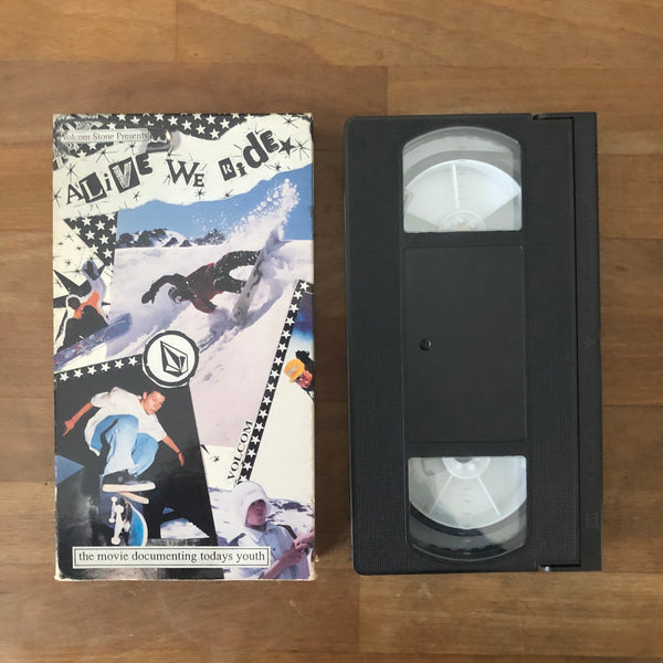 Volcom Alive We Ride VHS - 1993 CLASSIC