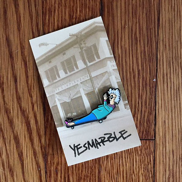 Hellaclips Marble Pin by Pindejo