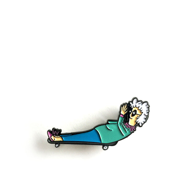 Hellaclips Marble Pin by Pindejo