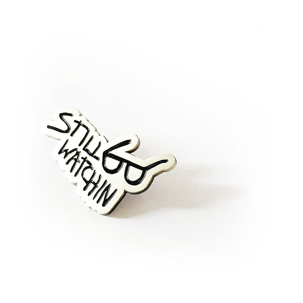 Jake Phelps is Still Watching Enamel Pin