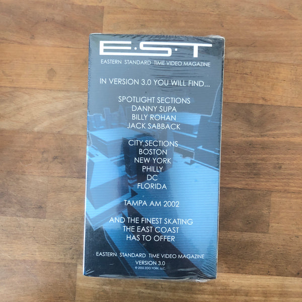Zoo York "EST Vol 3" VHS - NEW IN BOX