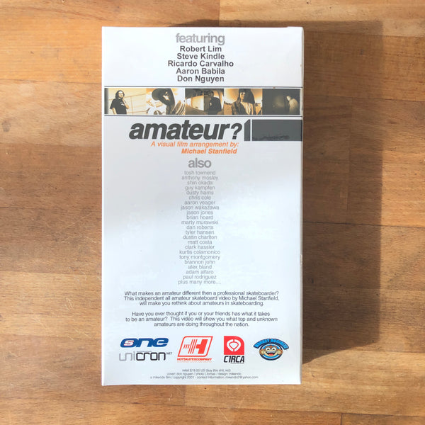"Amateur?" VHS - NEW IN BOX
