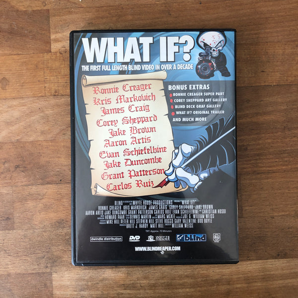 Blind What If? DVD