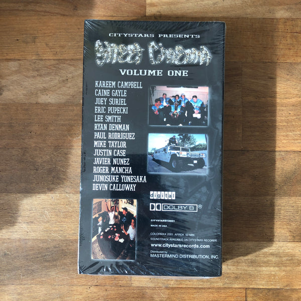 City Stars "Street Cinema" VHS - NEW IN BOX