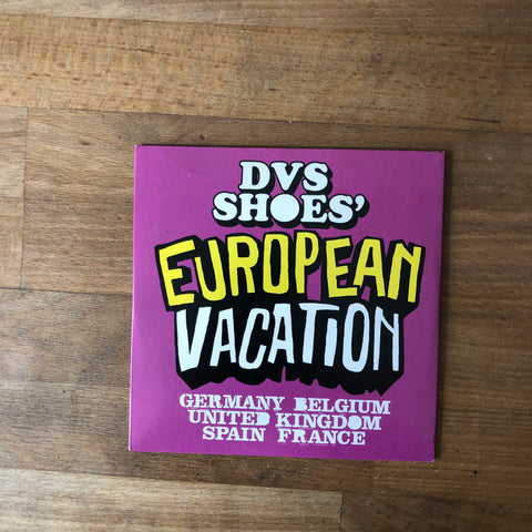 DVS European Vacation DVD