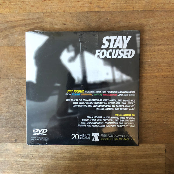 Focus Mag Stay Focused DVD - NEW IN BOX
