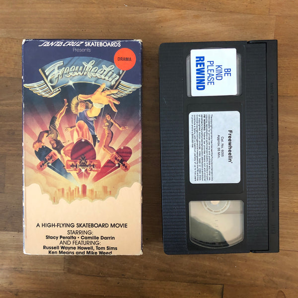 Free Wheeling VHS - Santa Cruz Vintage