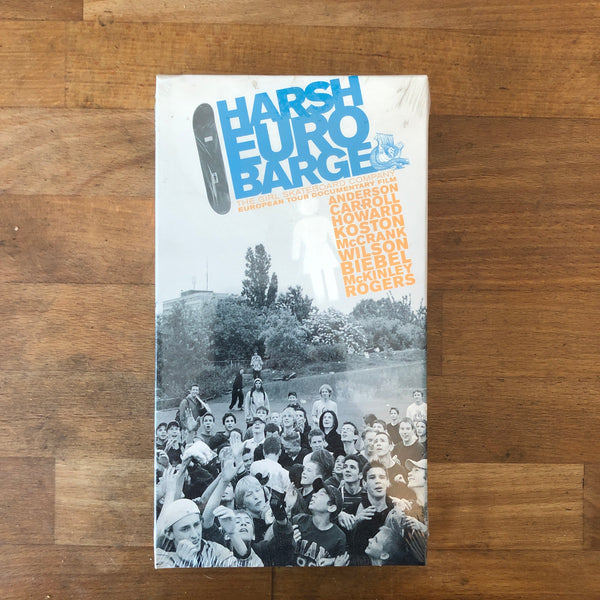 Girl Euro Harsh Barge VHS - NEW IN BOX