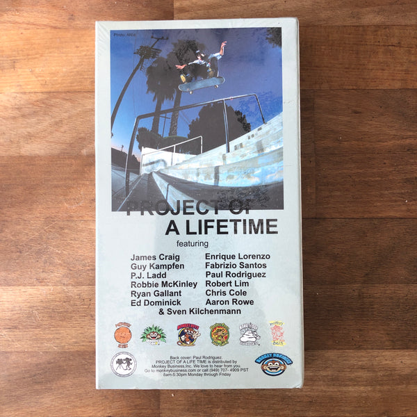 Monkey Stix "Project of a Lifetime" VHS - NEW IN BOX
