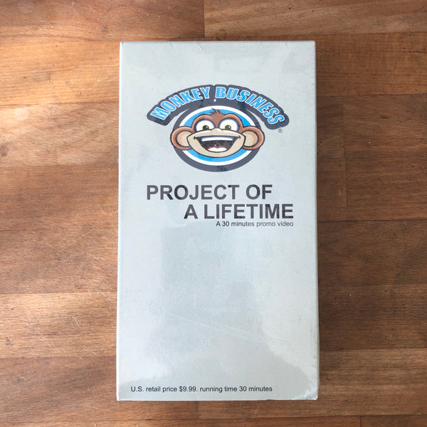Monkey Stix "Project of a Lifetime" VHS - NEW IN BOX