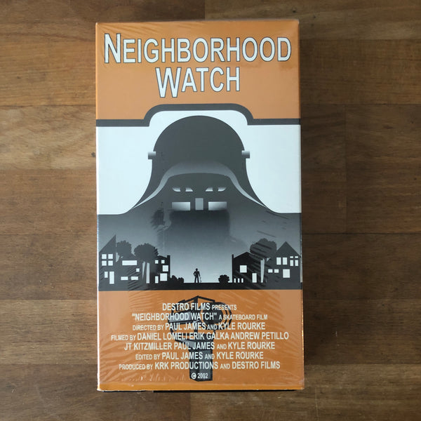 "Neighborhood Watch" VHS