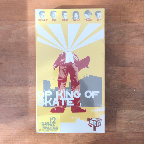 OP "King of Skate" VHS - NEW IN BOX