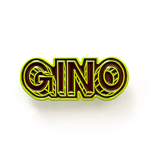 101 Skateboards "GINO"  Enamel Pin
