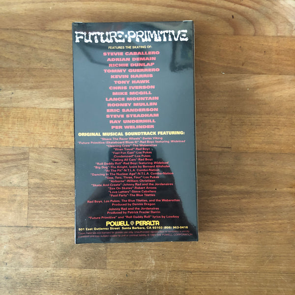 Powell Peralta Future Primitive VHS - NEW IN BOX