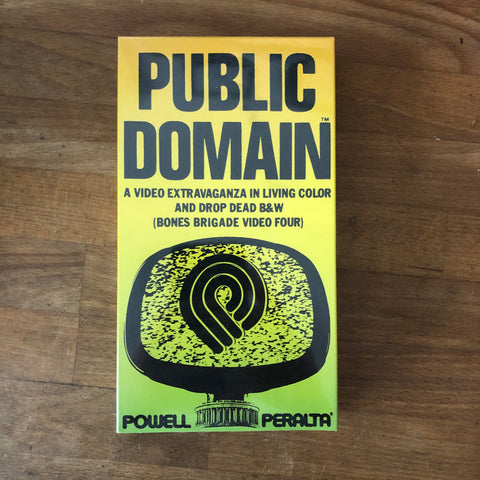 Powell Peralta Public Domain VHS - NEW IN BOX