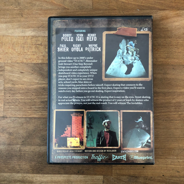 Josh Stewart Static 2 DVD - Bobby Puleo, Kenny Reed