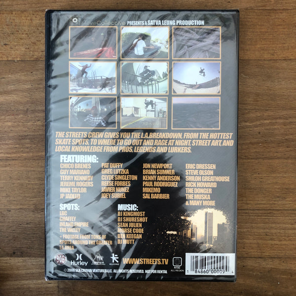 Satva Leung Streets Los Angeles DVD - NEW IN BOX