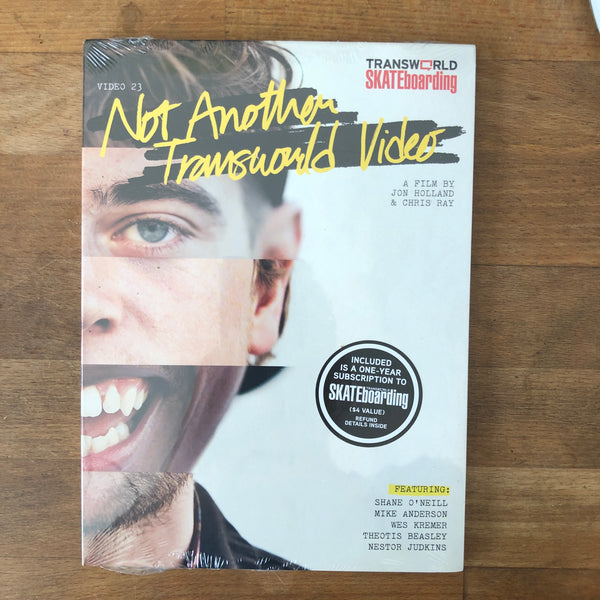 Transworld Not Another Transworld Video DVD - NEW IN BOX