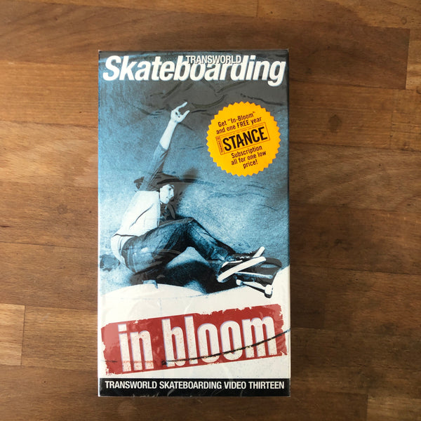 Transworld "In Bloom" VHS - NEW IN BOX
