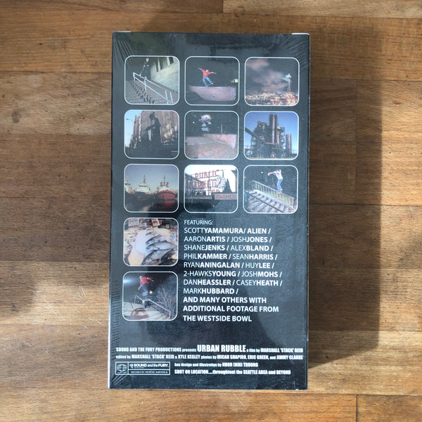 "Urban Rubble" VHS - NEW IN BOX