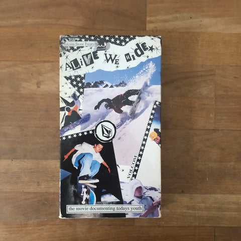 Volcom Alive We Ride VHS - 1993 CLASSIC