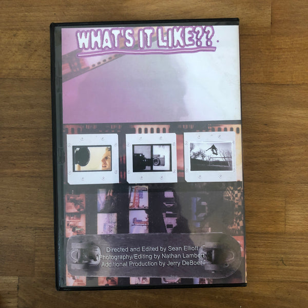 What Its Like DVD