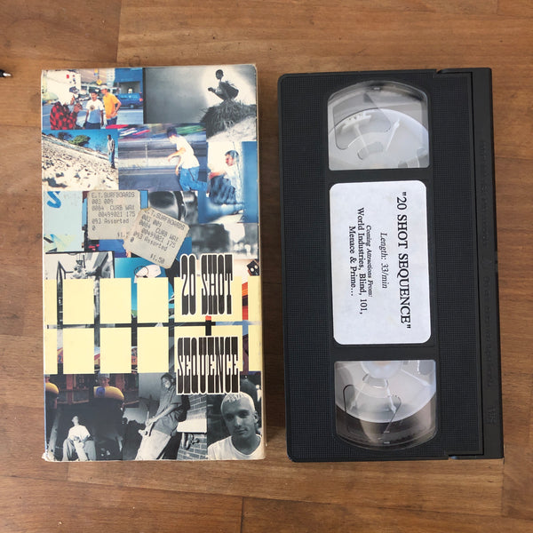 World Industries 20 Shot Sequence VHS - UNBELIEVABLY RARE  !!!