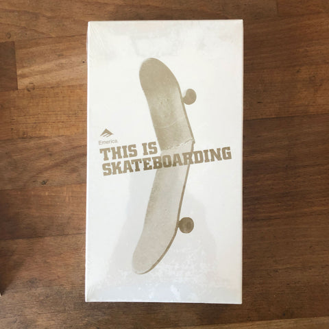 Emerica "This Is Skateboarding" VHS - NEW IN BOX