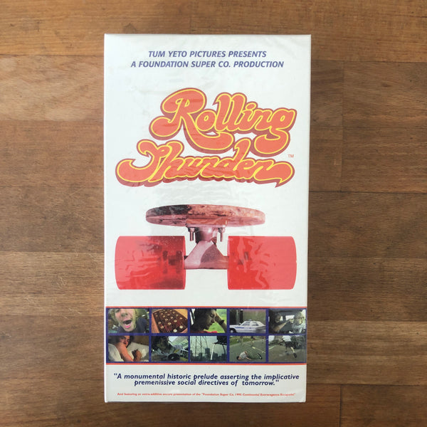 Foundation "Rolling Thunder" VHS - NEW IN BOX