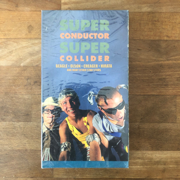 Foundation "Super Conductor Super Collider" VHS - NEW IN BOX