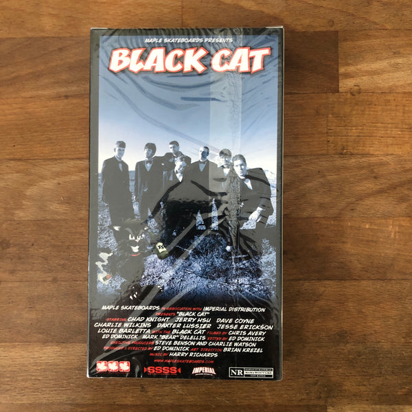 Maple Skateboards "Black Cat" VHS - NEW IN BOX