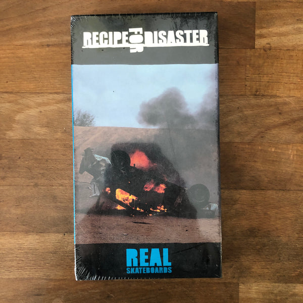 Real Skateboards "Recipe for Disaster VHS - NEW IN BOX