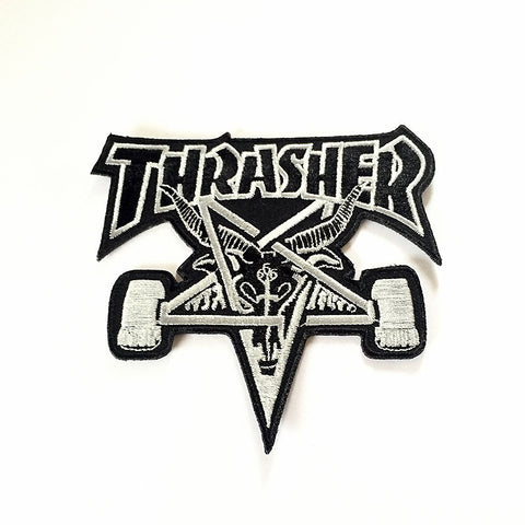 Thrasher Skategoat Patch - Black