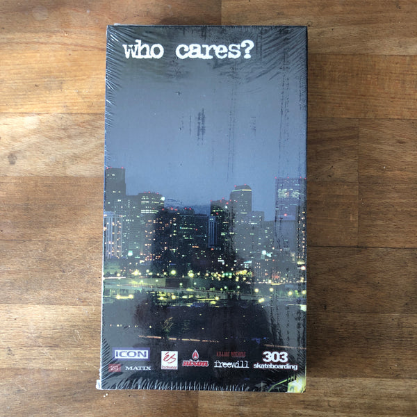 Who Cares VHS - NEW IN BOX